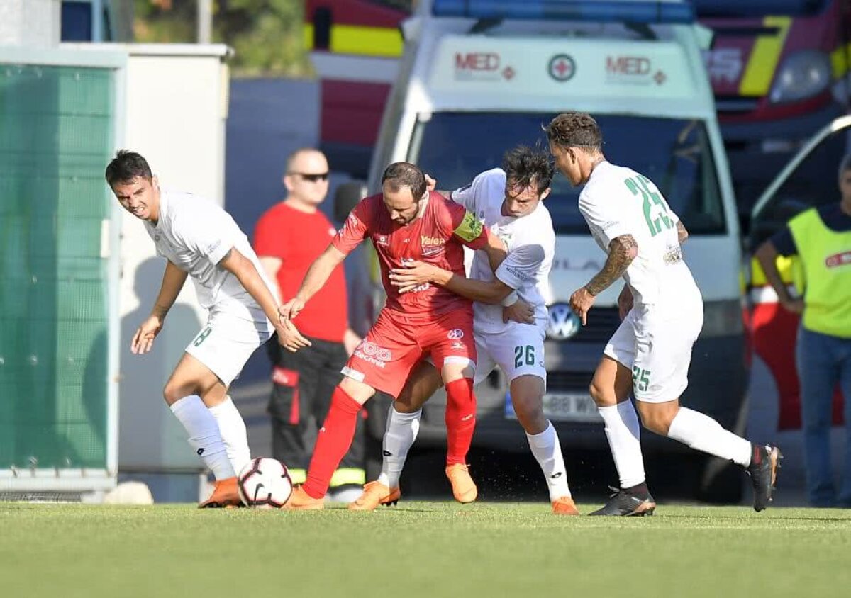 GALERIE FOTO Concordia Chiajna sparge gheața în actualul sezon de Liga 1! Partidă spectaculoasă, cu ocazii rarisime contra lui Hermannstadt