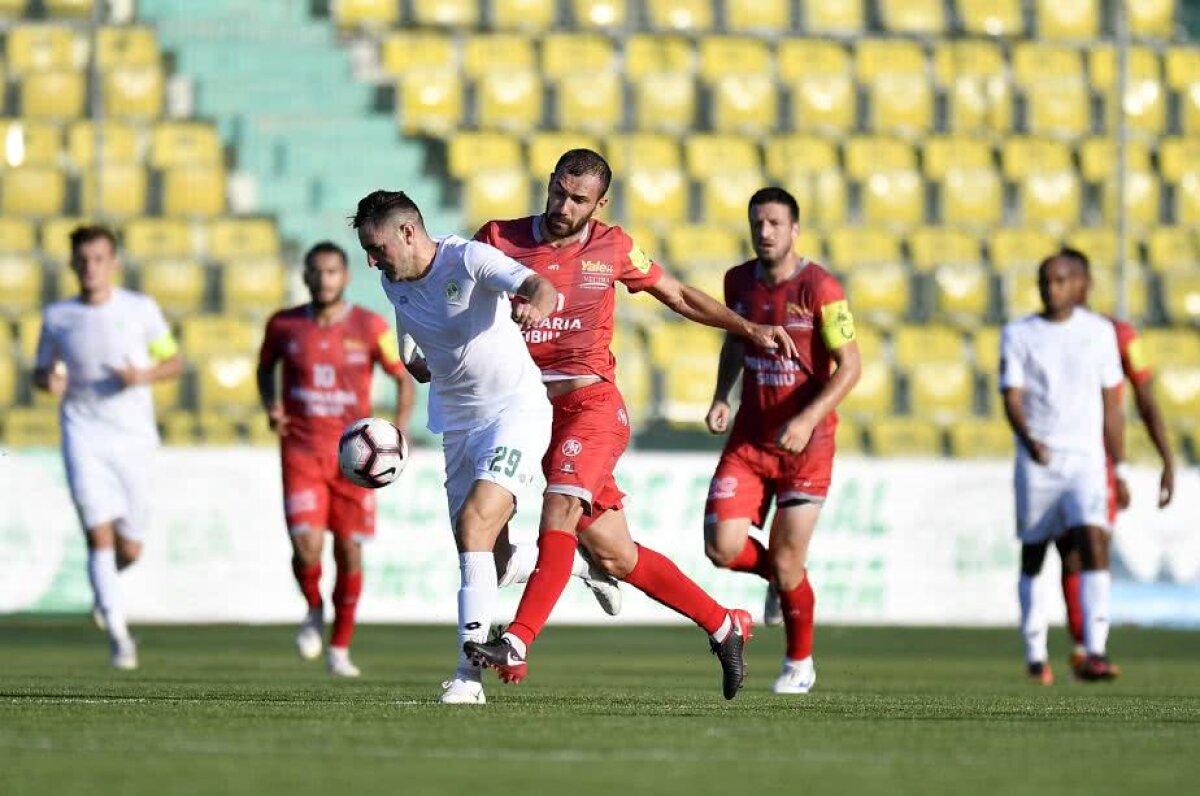 GALERIE FOTO Concordia Chiajna sparge gheața în actualul sezon de Liga 1! Partidă spectaculoasă, cu ocazii rarisime contra lui Hermannstadt