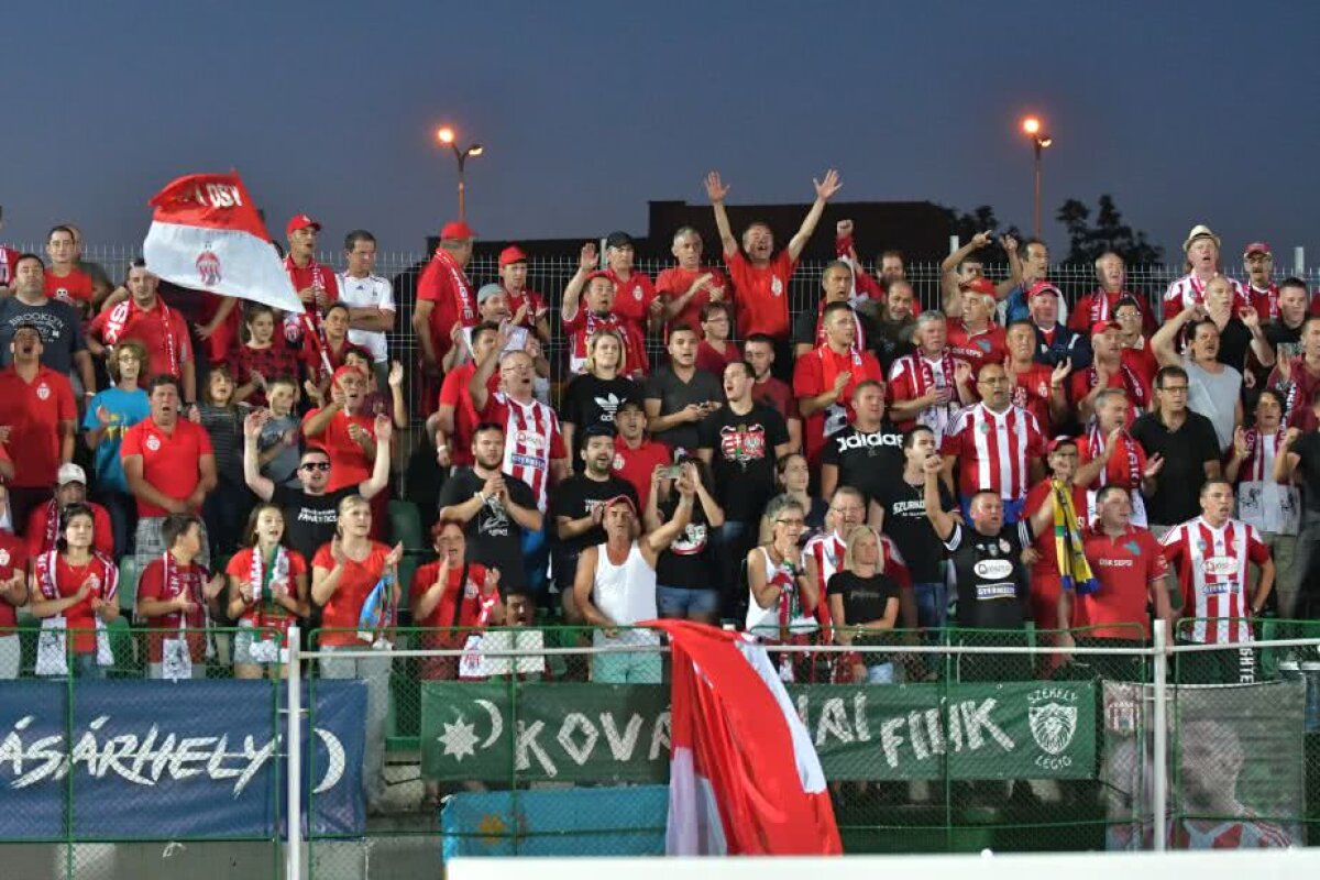 GALERIE FOTO Sepsi Sf. Gheorghe câștigă la scor de neprezentare partida cu Poli Iași și egalează Mediașul în fruntea clasamentului