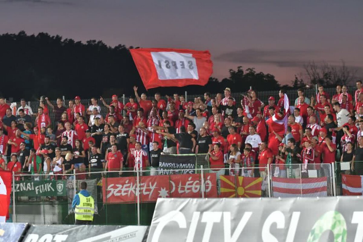 GALERIE FOTO Sepsi Sf. Gheorghe câștigă la scor de neprezentare partida cu Poli Iași și egalează Mediașul în fruntea clasamentului