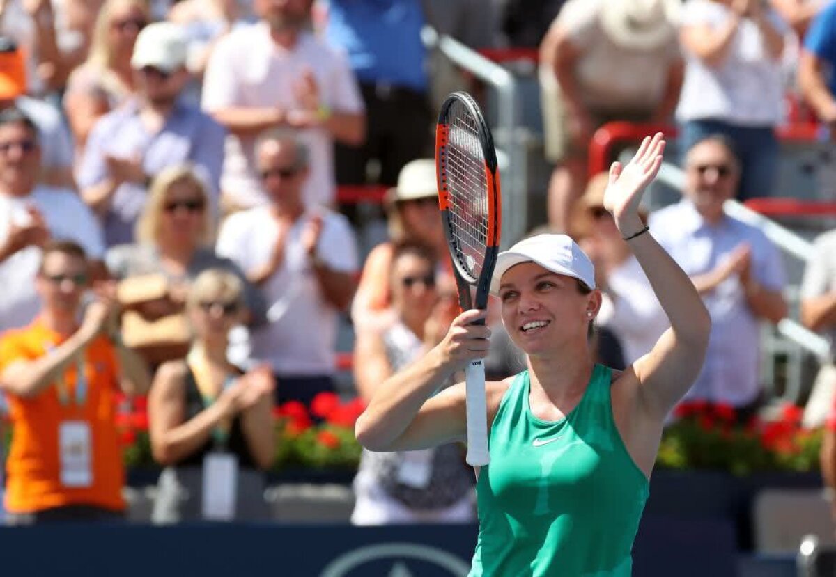 SIMONA HALEP - ASHLEIGH BARTY. VIDEO E perfectă! Simona joacă ULUITOR și se califică în finala Rogers Cup » Prima reacție 