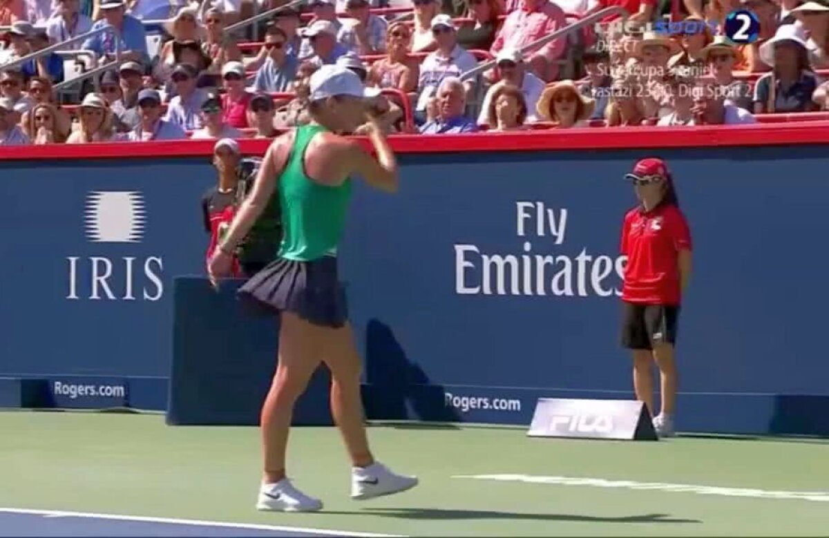 SIMONA HALEP - SLOANE STEPHENS. VIDEO O nouă zeiță la Montreal! Liderul WTA câștigă EROIC cea mai frumoasă finală a anului: peste două ore și jumătate de luptă!