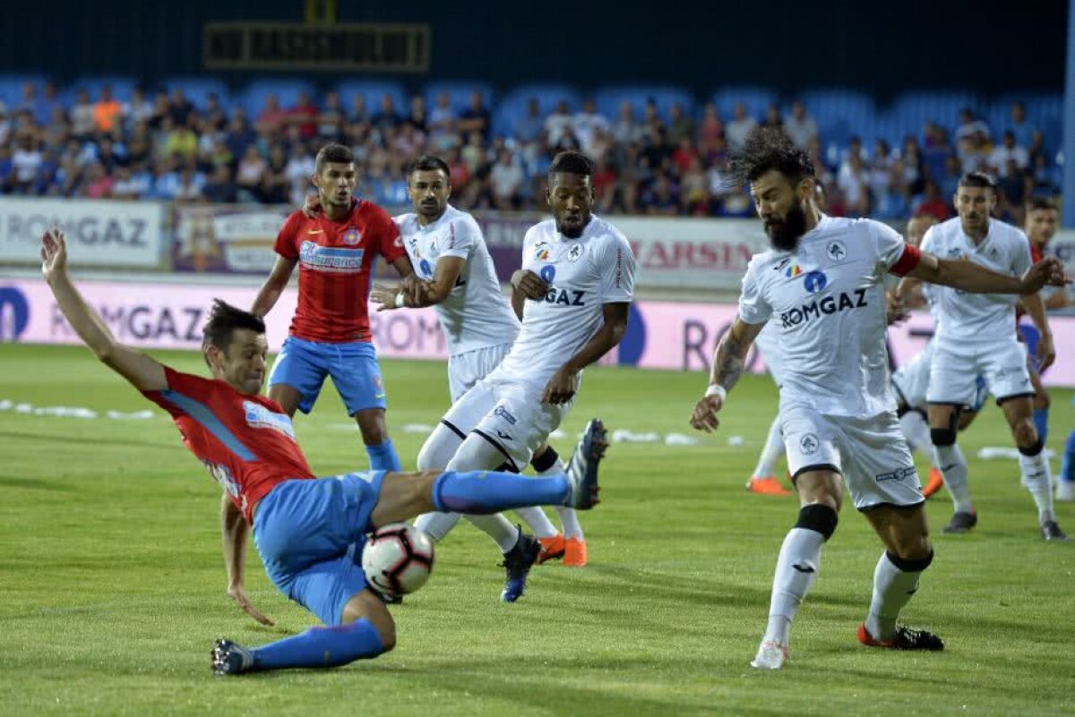 GAZ METAN - FCSB 1-3. GALERIE FOTO Recuperatorul » Introdus la pauză, Gnohere fost eroul remontadei FCSB-ului la Mediaș!