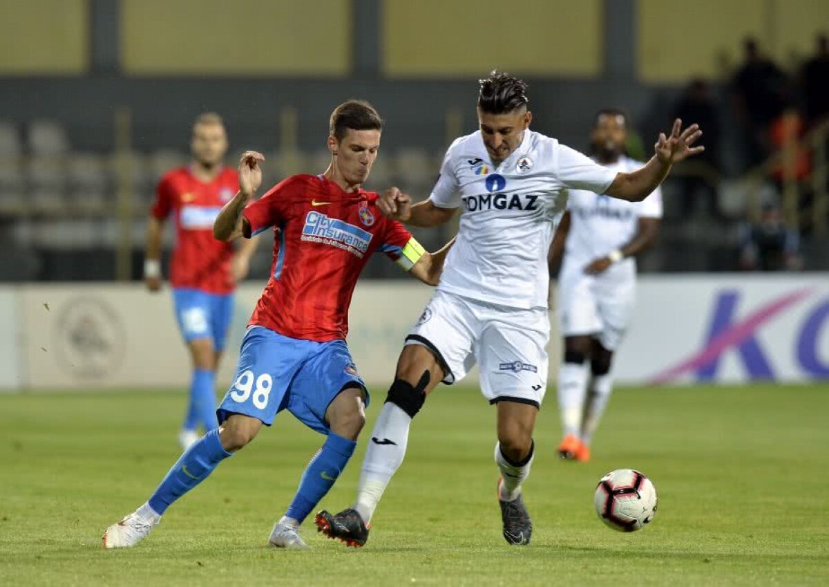 GAZ METAN - FCSB 1-3. GALERIE FOTO Recuperatorul » Introdus la pauză, Gnohere fost eroul remontadei FCSB-ului la Mediaș!