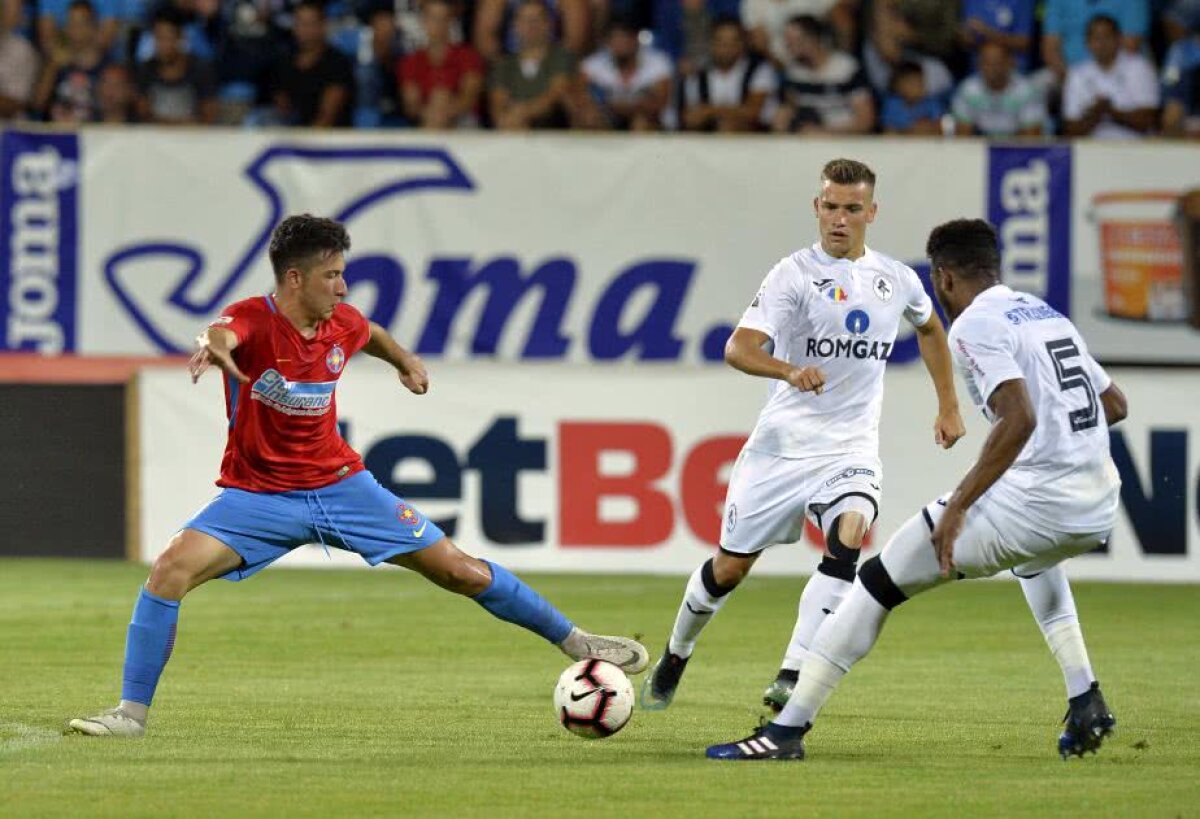 GAZ METAN - FCSB 1-3. GALERIE FOTO Recuperatorul » Introdus la pauză, Gnohere fost eroul remontadei FCSB-ului la Mediaș!