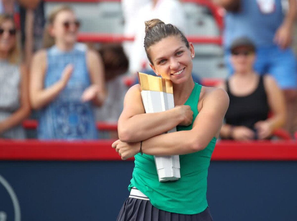 SIMONA HALEP - SLOANE STEPHENS. VIDEO O nouă zeiță la Montreal! Liderul WTA câștigă EROIC cea mai frumoasă finală a anului: peste două ore și jumătate de luptă!