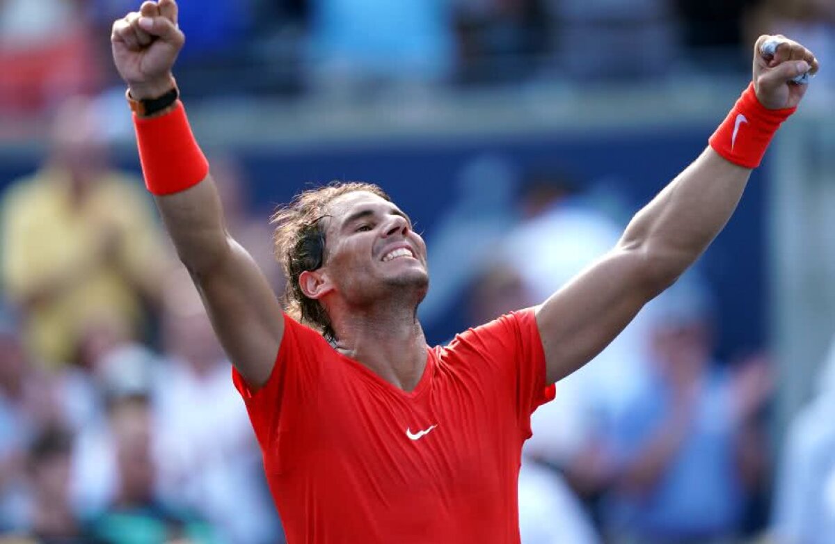 ATP TORONTO // FOTO + VIDEO Rafael Nadal continuă să scrie istorie: al 4-lea titlu la Rogers Cup + cifrele COLOSALE atinse după succesul din Toronto