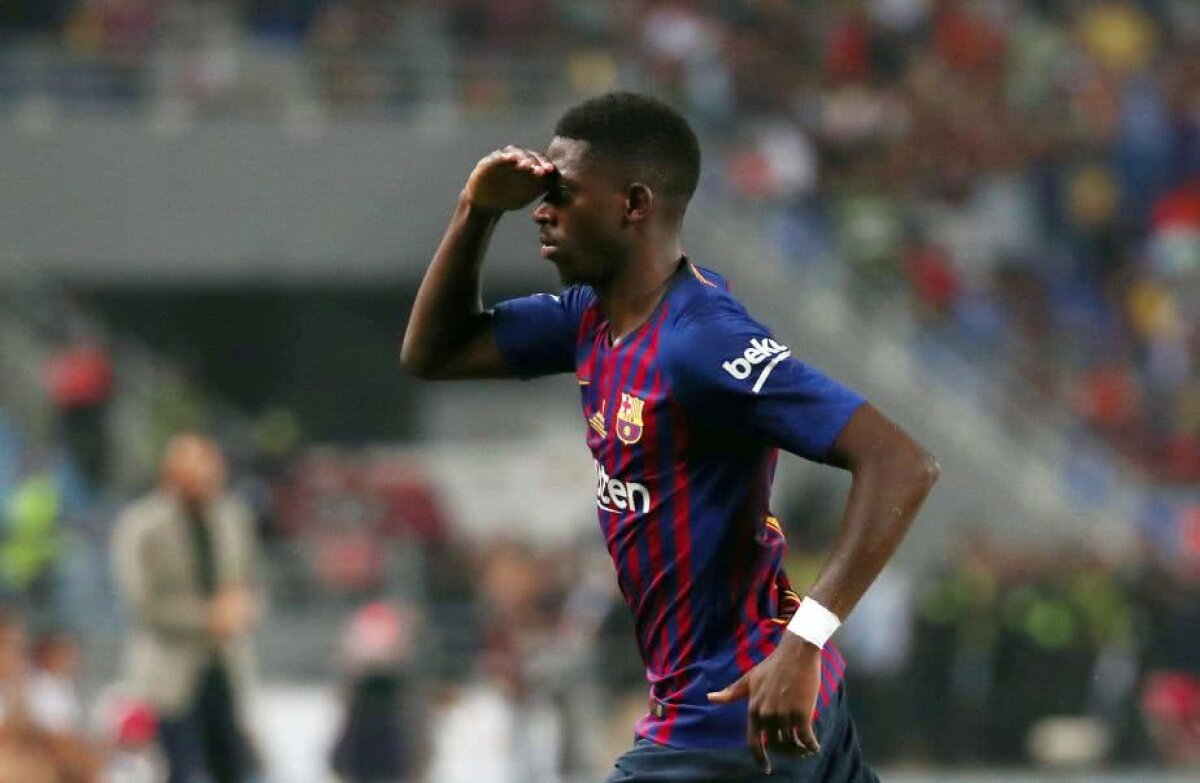 VIDEO + FOTO Barcelona a câștigat cu emoții Supercupa Spaniei, 2-1 cu Sevilla » Supergol marcat de Dembele, penalty ratat de andaluzi în minutul 90 + record stabilit de Leo Messi