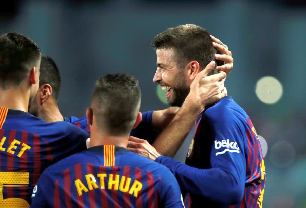 VIDEO + FOTO Barcelona a câștigat cu emoții Supercupa Spaniei, 2-1 cu Sevilla » Supergol marcat de Dembele, penalty ratat de andaluzi în minutul 90 + record stabilit de Leo Messi