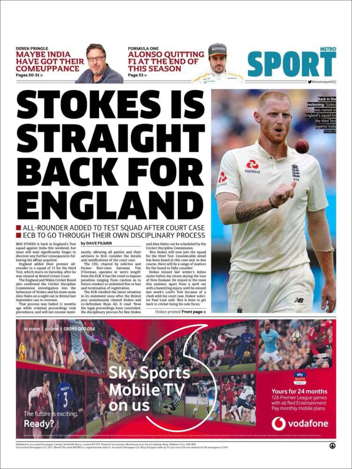 Ce scriu azi ziarele de sport din lume (15 august 2018)