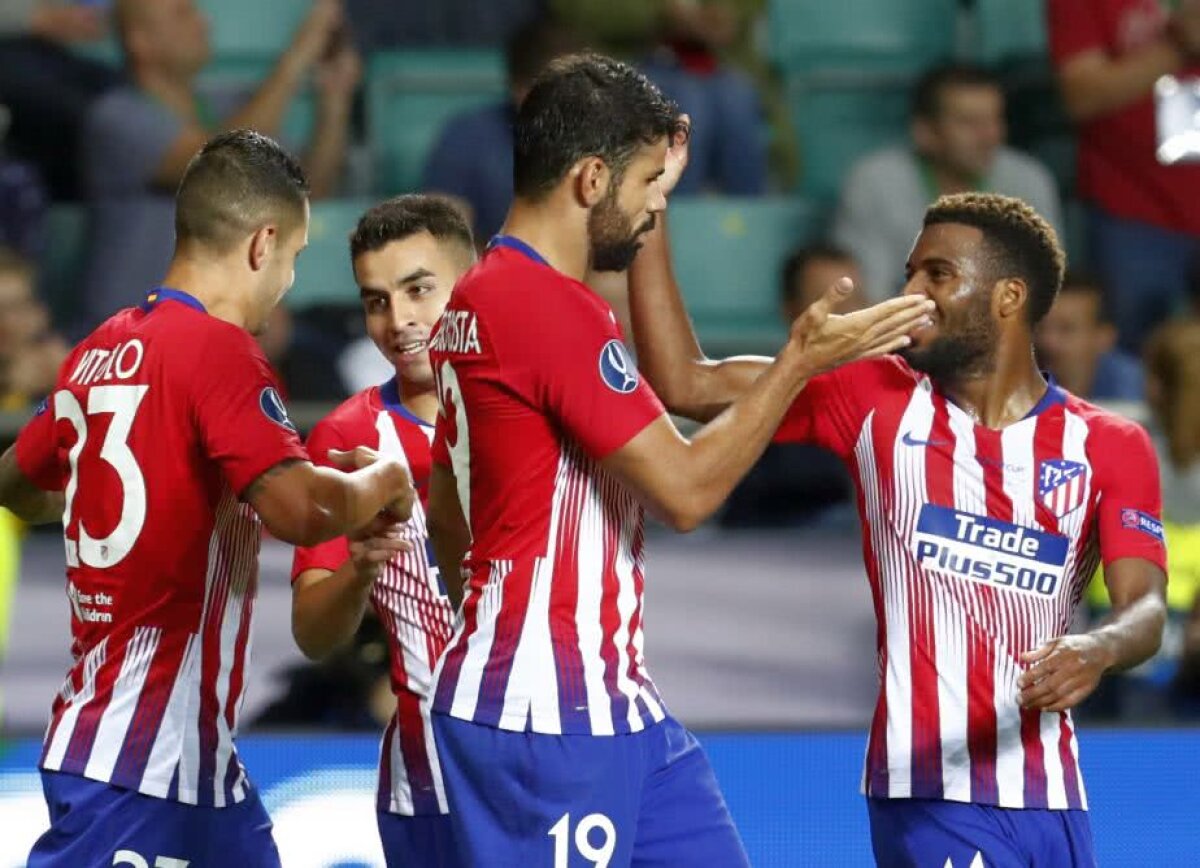 SUPERCUPA EUROPEI // VIDEO + FOTO Atletico Madrid câștigă Supercupa recordurilor și răzbună finalele pierdute contra Realului în Liga Campionilor