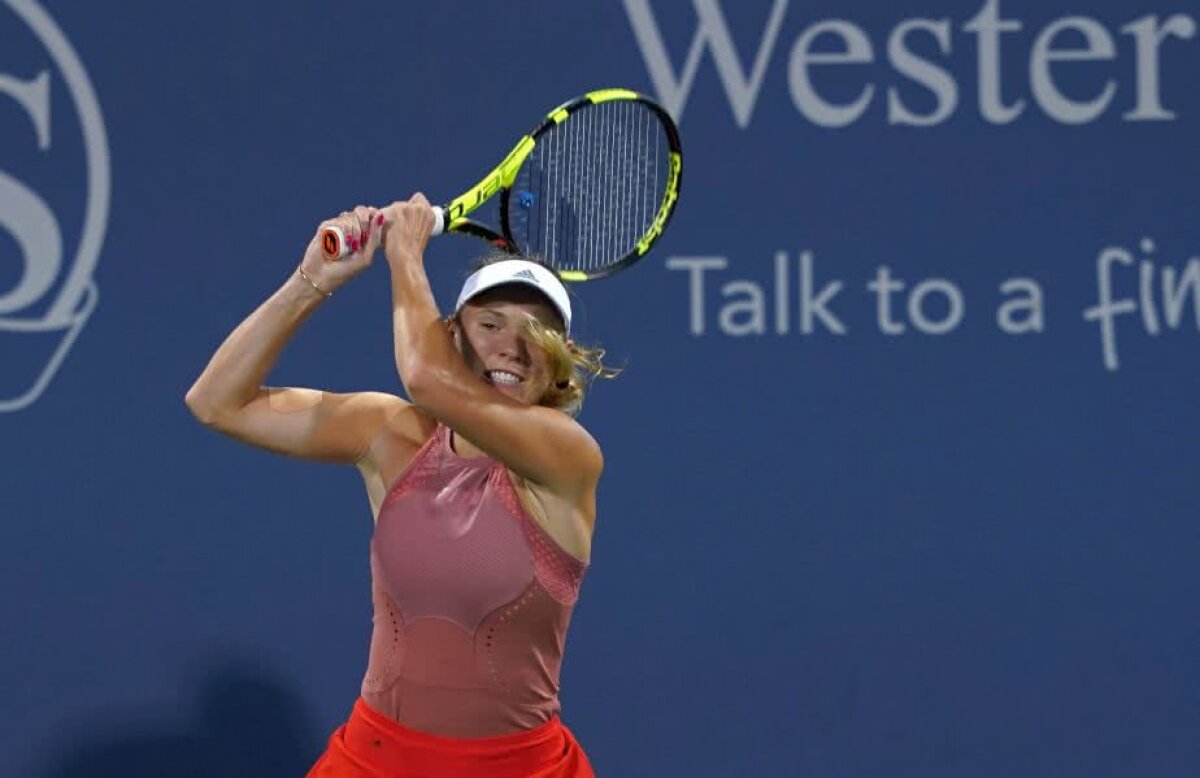 WTA CINCINNATI // Degringoladă pentru 2 mari rivale ale Simonei Halep: Garbiñe Muguruza și Caroline Wozniacki sunt OUT de la Cincinnati