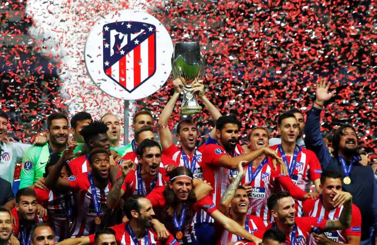 SUPERCUPA EUROPEI // VIDEO + FOTO Atletico Madrid câștigă Supercupa recordurilor și răzbună finalele pierdute contra Realului în Liga Campionilor