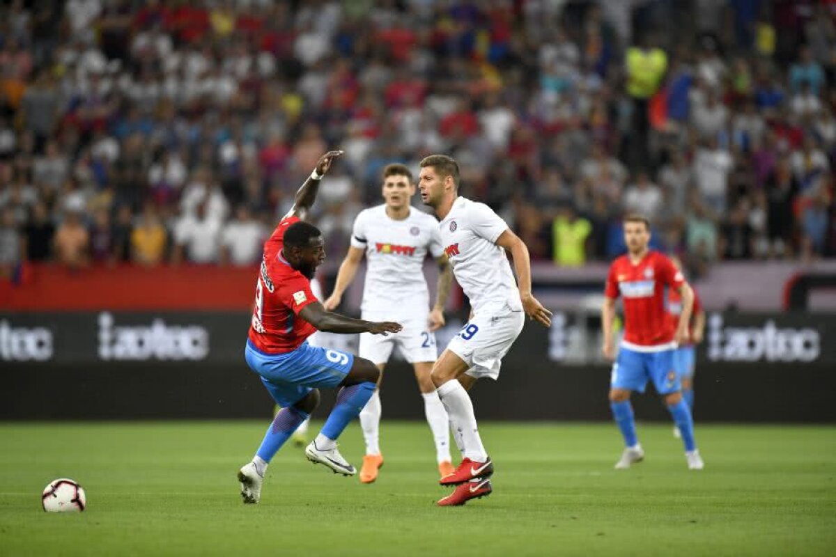 FCSB - HAJDUK SPLIT 2-1 // Calificare GENIALĂ! Bizonii nu îngenunchează niciodată: dubla lui Gnohere o duce pe FCSB în play-off-ul Europa League 