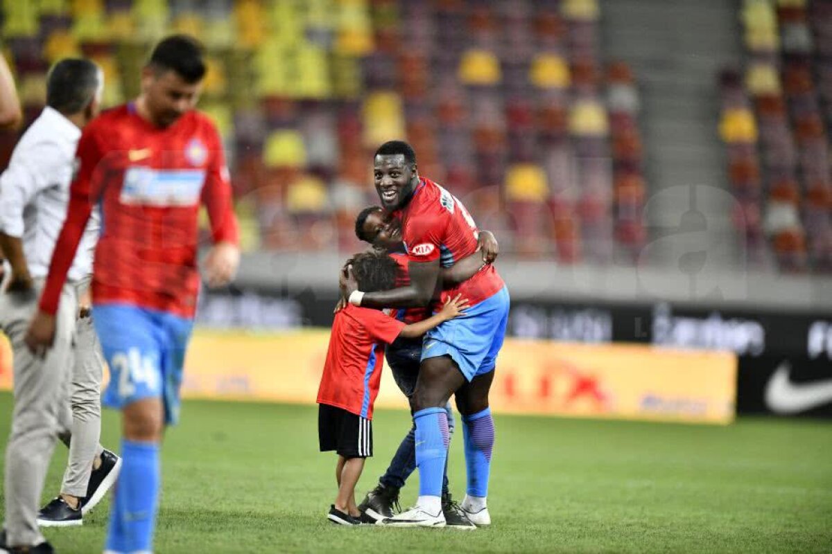 FCSB - Hajduk Split 2-1 // GALERIE FOTO Calificarea copiilor » Imagini senzaționale cu Gnohere și Teixeira după victoria cu Split