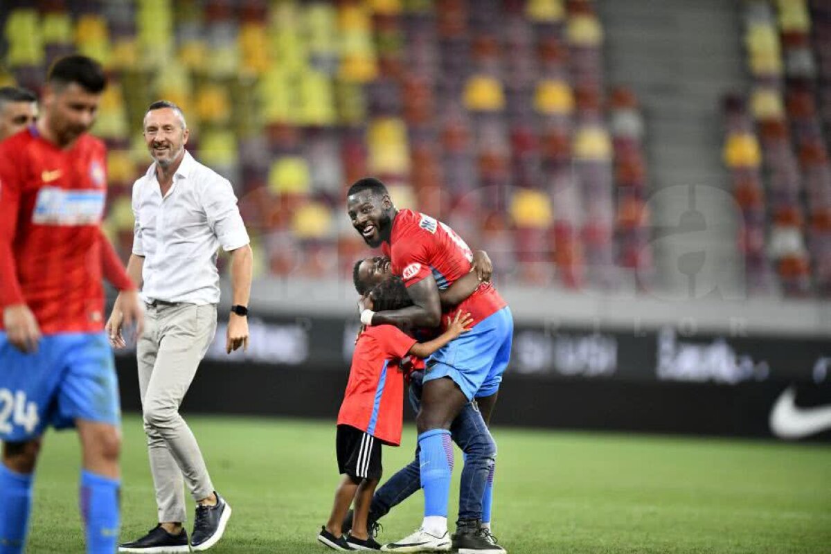 FCSB - Hajduk Split 2-1 // GALERIE FOTO Calificarea copiilor » Imagini senzaționale cu Gnohere și Teixeira după victoria cu Split