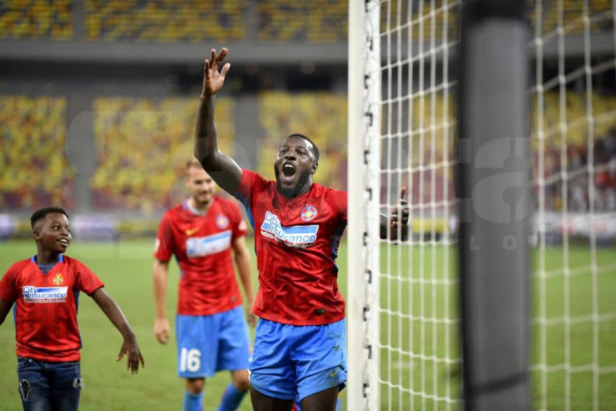 FCSB - Hajduk Split 2-1 // GALERIE FOTO Calificarea copiilor » Imagini senzaționale cu Gnohere și Teixeira după victoria cu Split