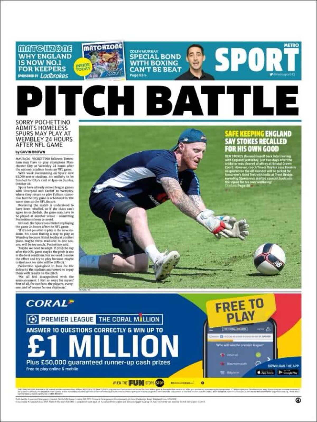 Ce scriu azi ziarele de sport din lume (17 august 2018)