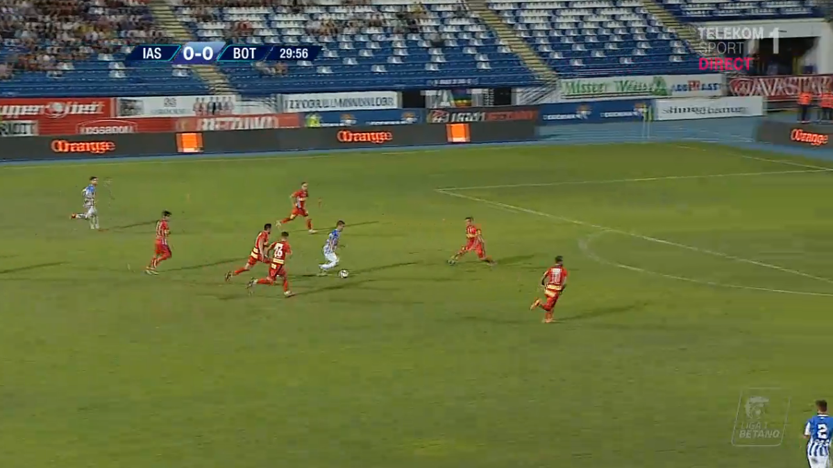 GALERIE FOTO Andrei Cristea, ca Iniesta! Faza memorabilă la primul gol marcat împotriva Botoșaniului + borna incredibilă atinsă după "dubla" din meciul de azi