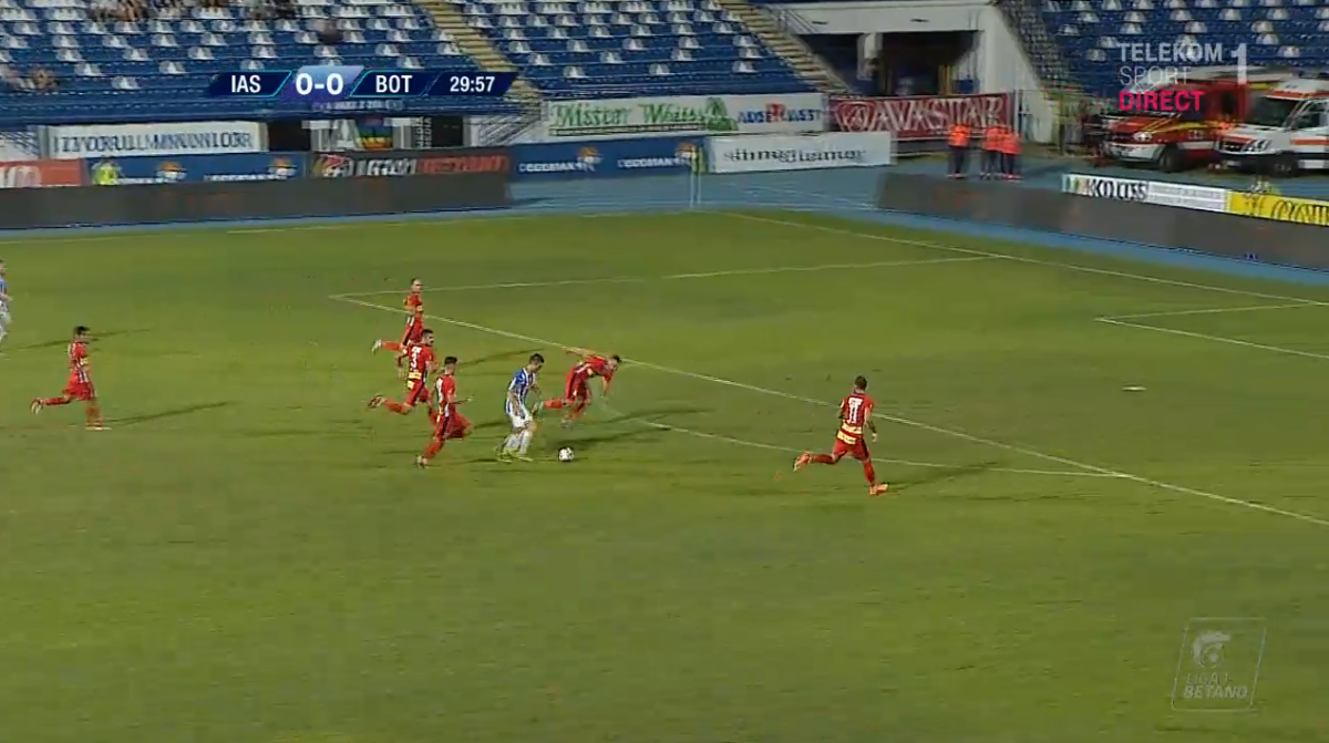 GALERIE FOTO Andrei Cristea, ca Iniesta! Faza memorabilă la primul gol marcat împotriva Botoșaniului + borna incredibilă atinsă după "dubla" din meciul de azi