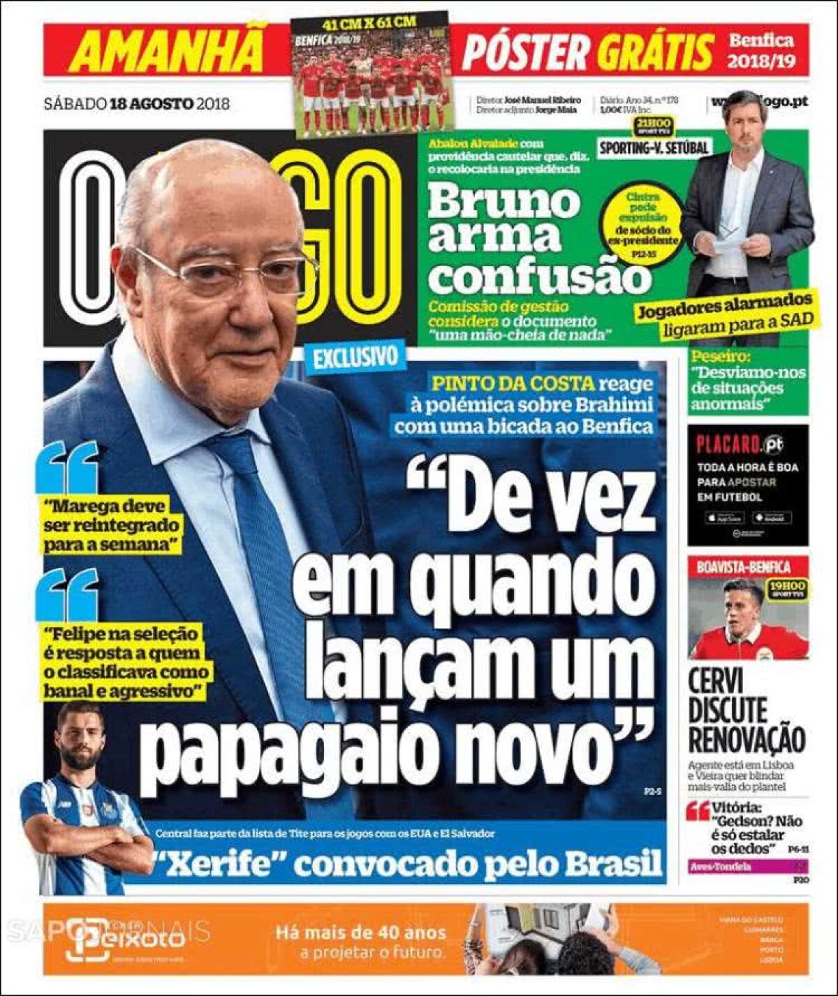 Ce scriu azi ziarele de sport din lume (18 august 2018)