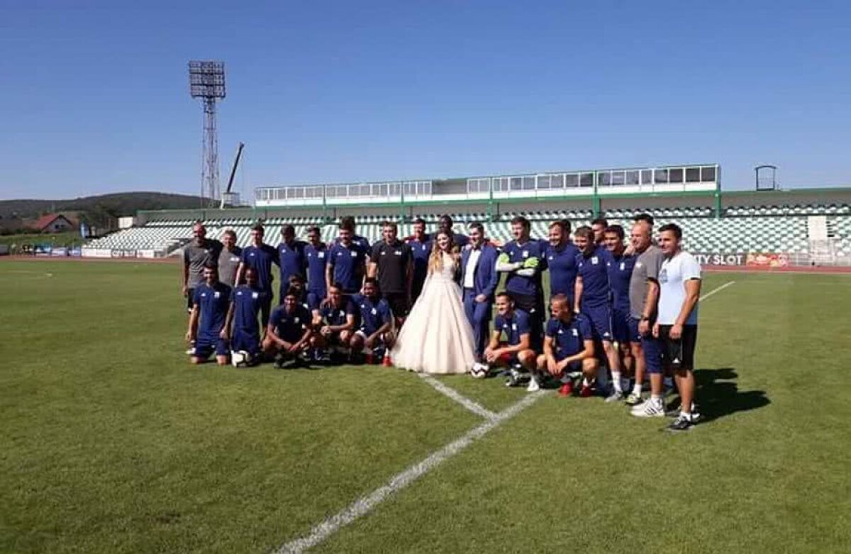 FOTO Vizită-surpriză în cantonamentul celor de la Sepsi, înaintea marelui duel cu FCSB