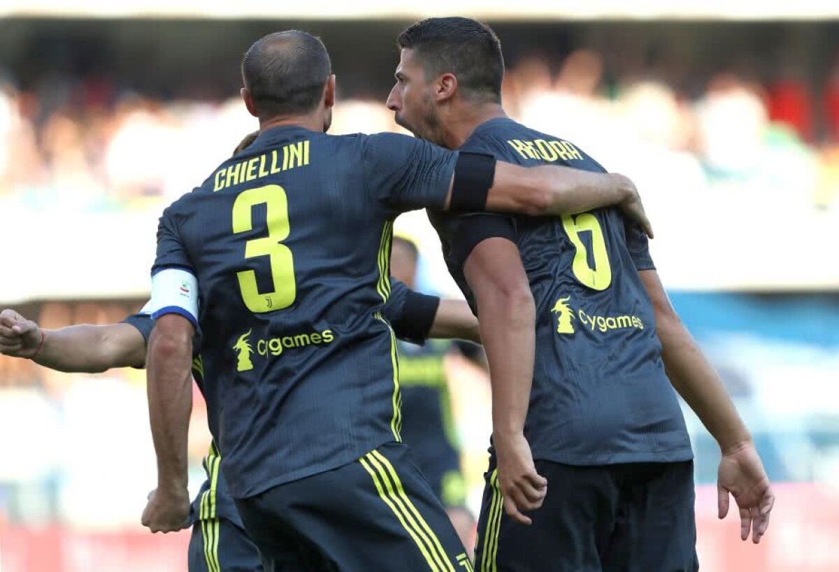 CHIEVO - JUVENTUS 2-3  » Thriller cu Cristiano în umbră! "Bătrâna Doamnă" dă lovitura în prelungiri și o învinge pe Chievo