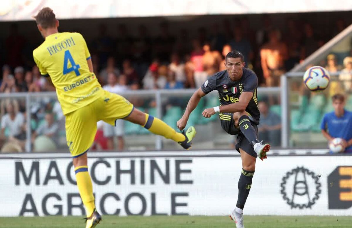 CHIEVO - JUVENTUS 2-3  » Thriller cu Cristiano în umbră! "Bătrâna Doamnă" dă lovitura în prelungiri și o învinge pe Chievo