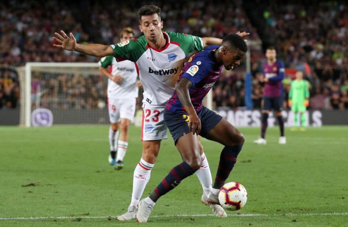 FOTO Barcelona - Alaves 3-0 » Fanii blaugrana sunt în extaz: ce se întâmplă de câte ori marchează Messi primul gol al sezonului