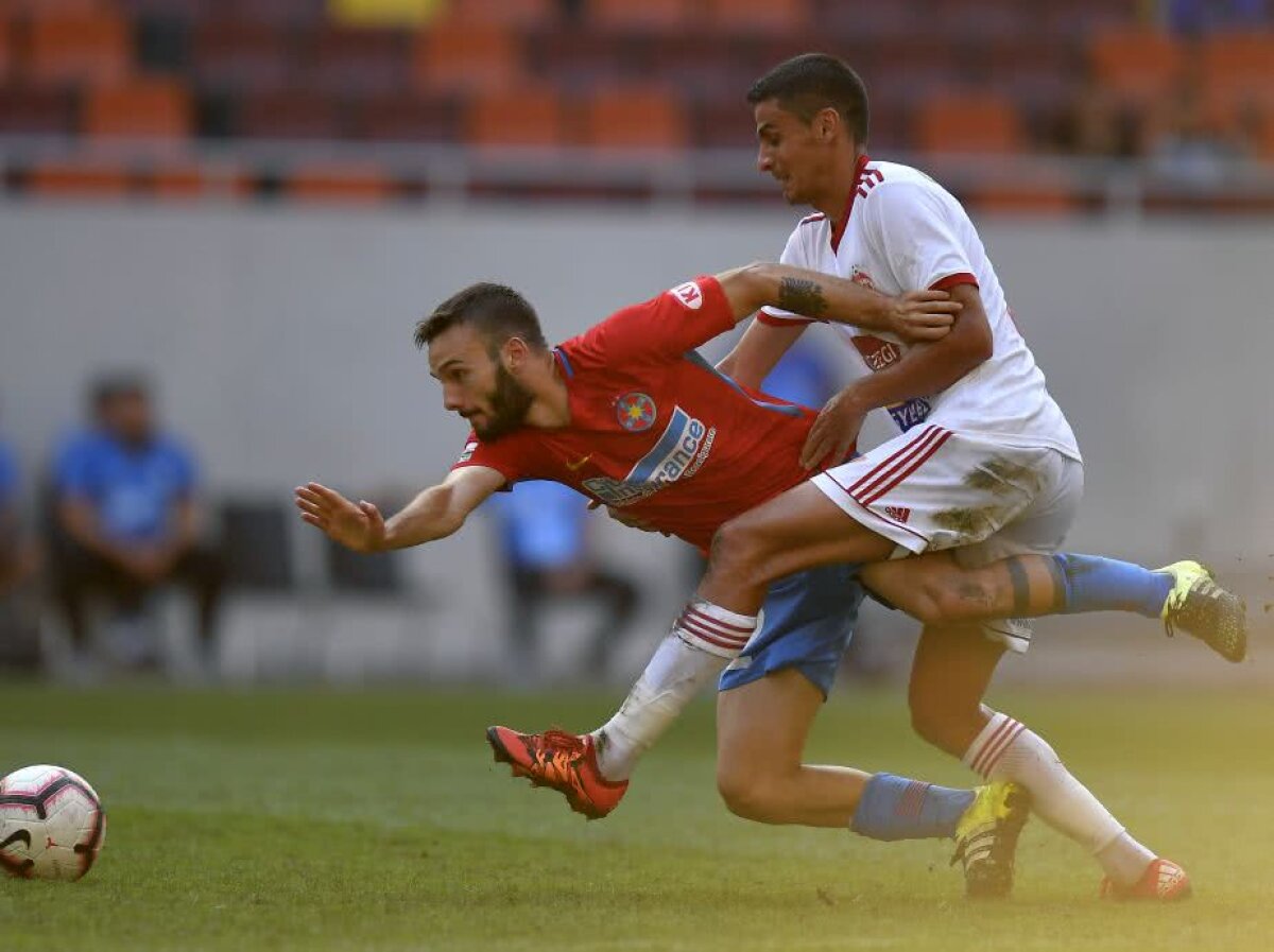 FCSB - SEPSI 2-0 // FOTO Gnohere și Florinel Coman salvează în ultimele 10 minute un meci modest, iar FCSB revine pe primul loc  