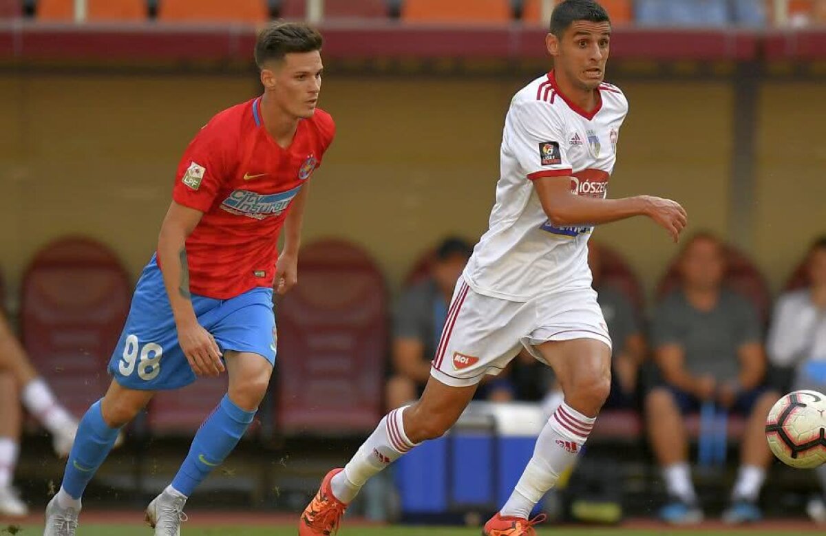 FCSB - SEPSI 2-0 // FOTO Gnohere și Florinel Coman salvează în ultimele 10 minute un meci modest, iar FCSB revine pe primul loc  