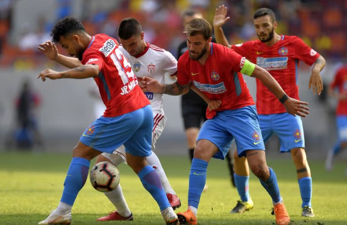 FCSB - SEPSI 2-0 // FOTO Gnohere și Florinel Coman salvează în ultimele 10 minute un meci modest, iar FCSB revine pe primul loc  