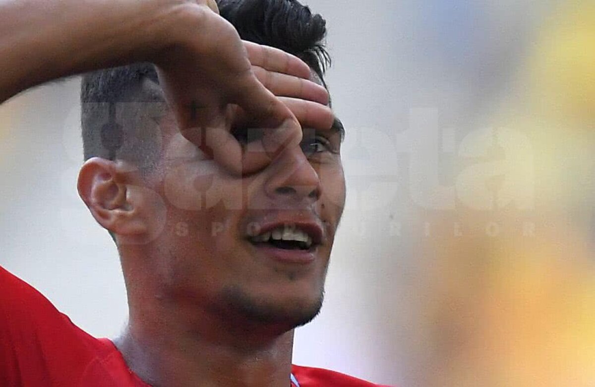 FCSB - SEPSI 2-0 // GALERIE FOTO Nu mai e Mbappe! » Florinel Coman a celebrat supergolul din lovitură liberă în stilul unui alt mare jucător