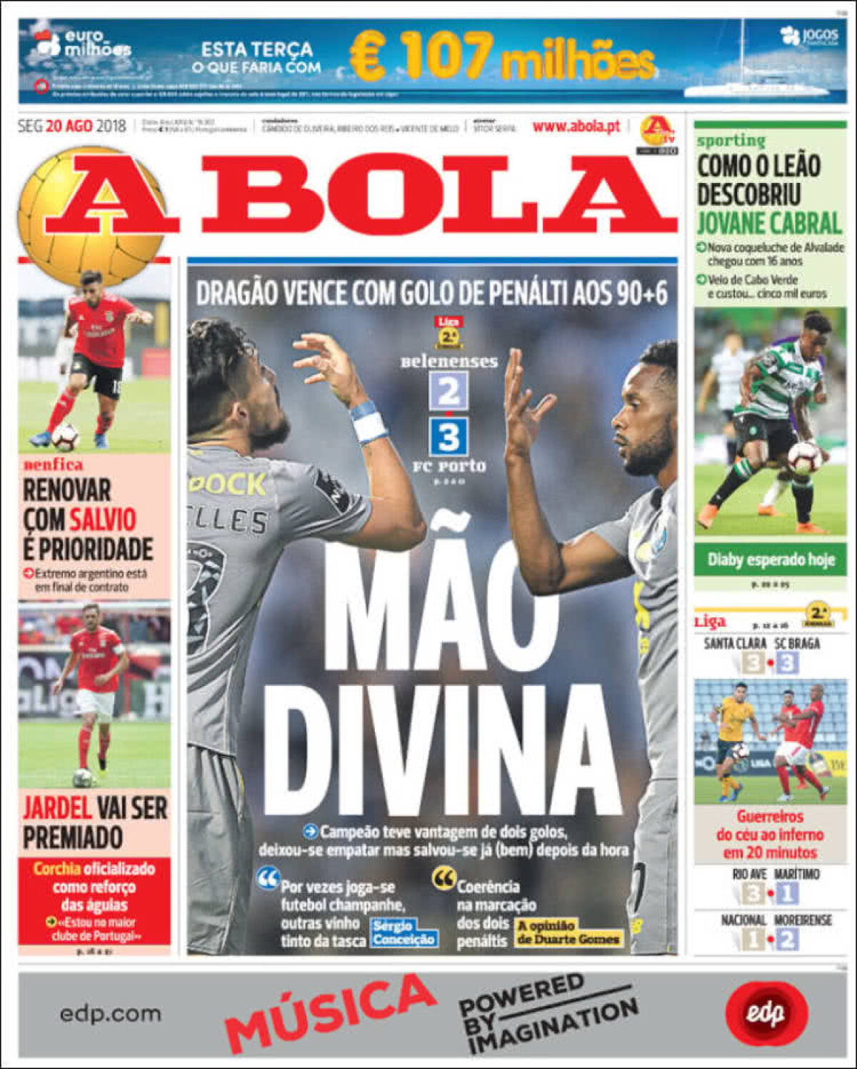 Ce scriu azi ziarele de sport din lume (20 august 2018)