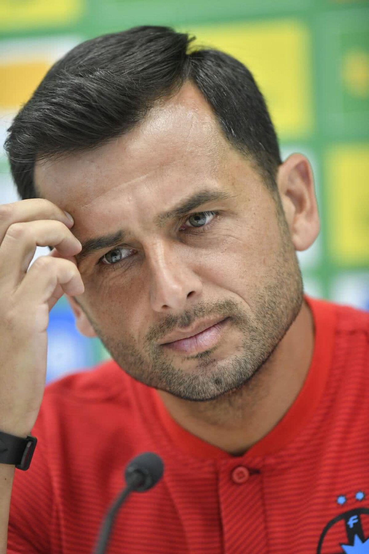 CORESPONDENȚĂ GSP DIN VIENA. GALERIE FOTO Nicolae Dică își ia toate măsurile de siguranță: "Ne vom da seama după dubla cu Rapid cât a contat asta"