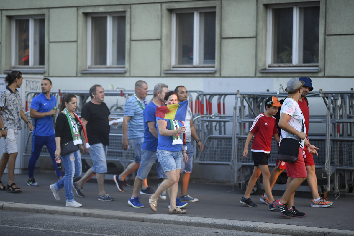 RAPID VIENA - FCSB // Corespondență GSP din Austria » Căldură mare, mein herr! Viena, asediată de caniculă: atmosfera din ziua meciului