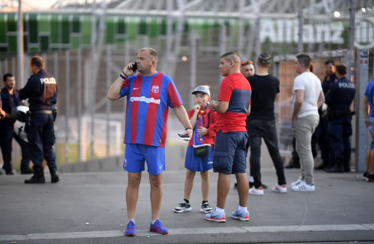 RAPID VIENA - FCSB // Corespondență GSP din Austria » Căldură mare, mein herr! Viena, asediată de caniculă: atmosfera din ziua meciului