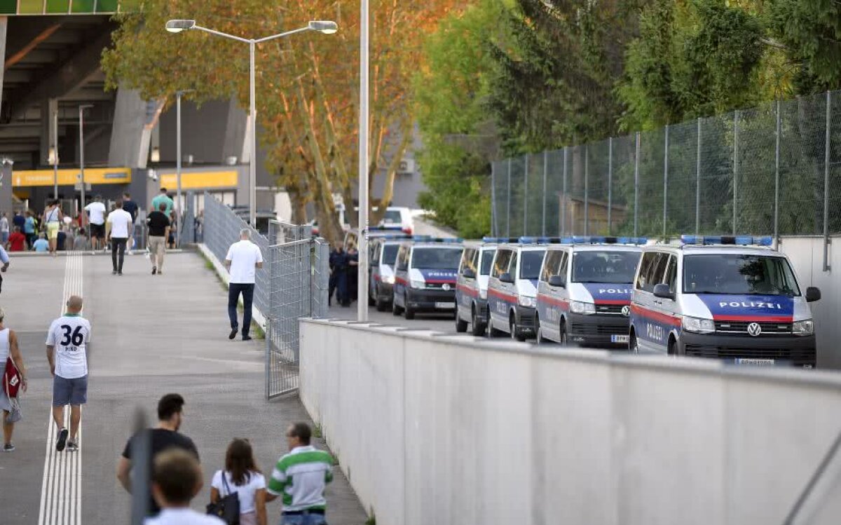 RAPID VIENA - FCSB // Corespondență GSP din Austria » Căldură mare, mein herr! Viena, asediată de caniculă: atmosfera din ziua meciului