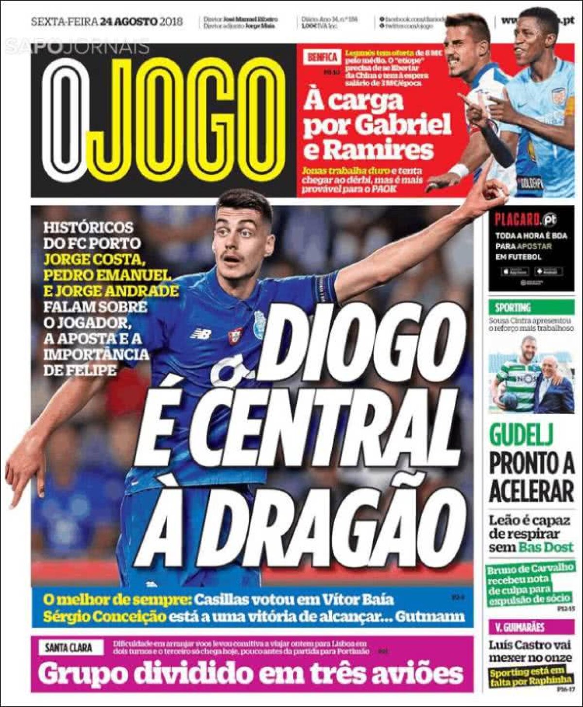 Ce scriu azi ziarele de sport din lume (24 august 2018)