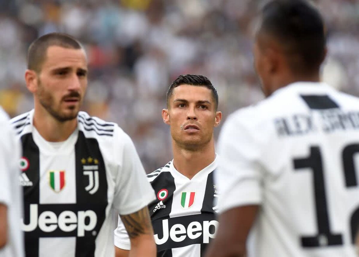 FOTO Cristiano Ronaldo îl învinge pe Ștefan Radu! Început perfect de campionat pentru Juventus Torino
