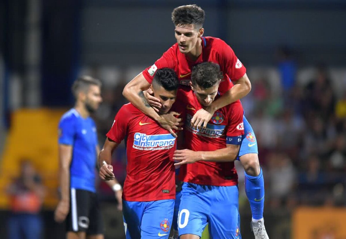 VIITORUL - FCSB 1-4 // FOTO Puștii lui Dică, mai buni decât ai lui Hagi! FCSB urcă pe primul loc după victoria lejeră cu Viitorul