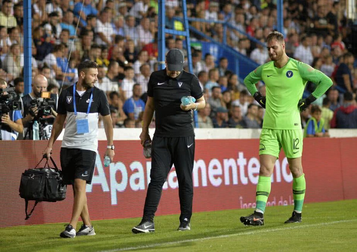 VIITORUL - FCSB // FOTO Moment tensionat pe banca Viitorului » Hagi și-a ieșit din minți și a țipat la antrenorul de portari!