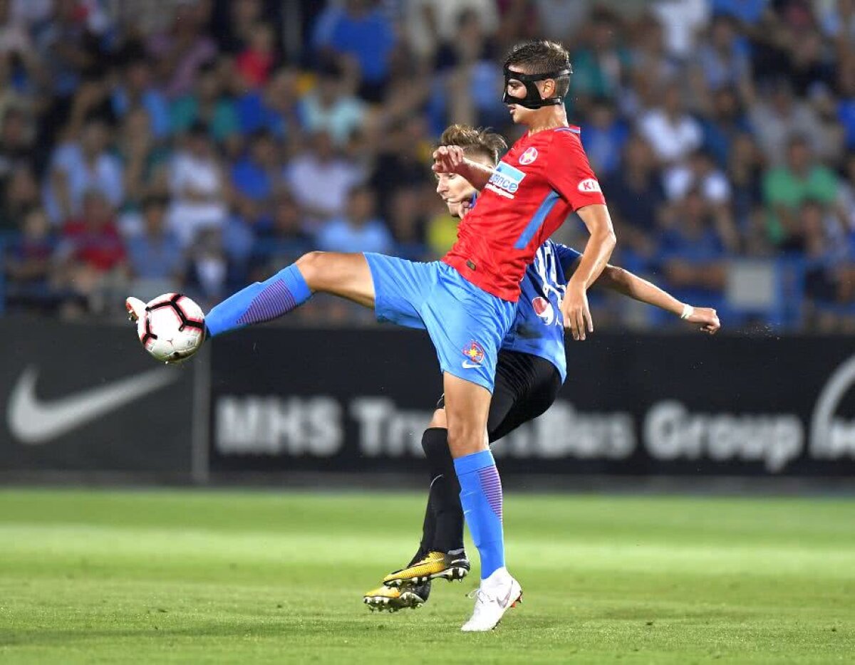 VIITORUL - FCSB 1-4 // FOTO Puștii lui Dică, mai buni decât ai lui Hagi! FCSB urcă pe primul loc după victoria lejeră cu Viitorul