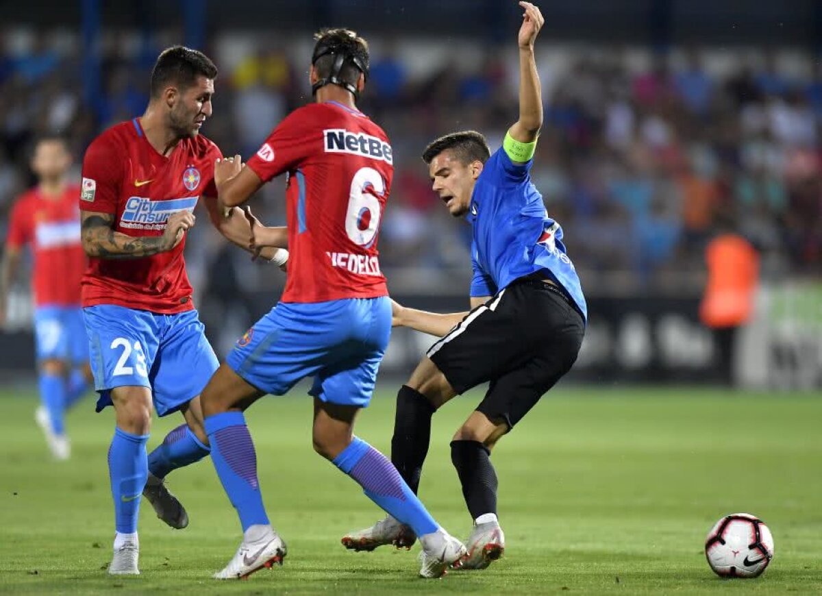 VIITORUL - FCSB 1-4 // FOTO Puștii lui Dică, mai buni decât ai lui Hagi! FCSB urcă pe primul loc după victoria lejeră cu Viitorul