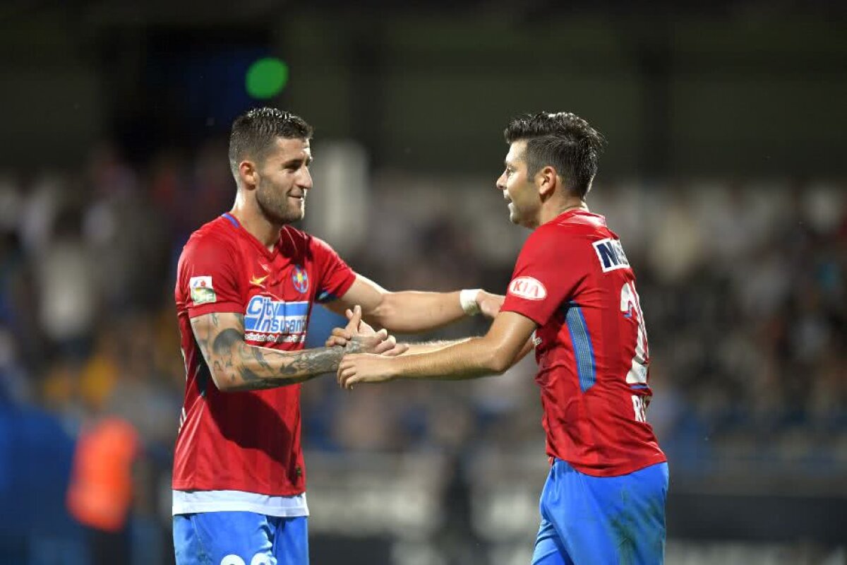 VIITORUL - FCSB 1-4 // FOTO Puștii lui Dică, mai buni decât ai lui Hagi! FCSB urcă pe primul loc după victoria lejeră cu Viitorul