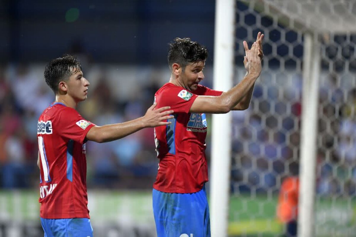 VIITORUL - FCSB 1-4 // FOTO Puștii lui Dică, mai buni decât ai lui Hagi! FCSB urcă pe primul loc după victoria lejeră cu Viitorul