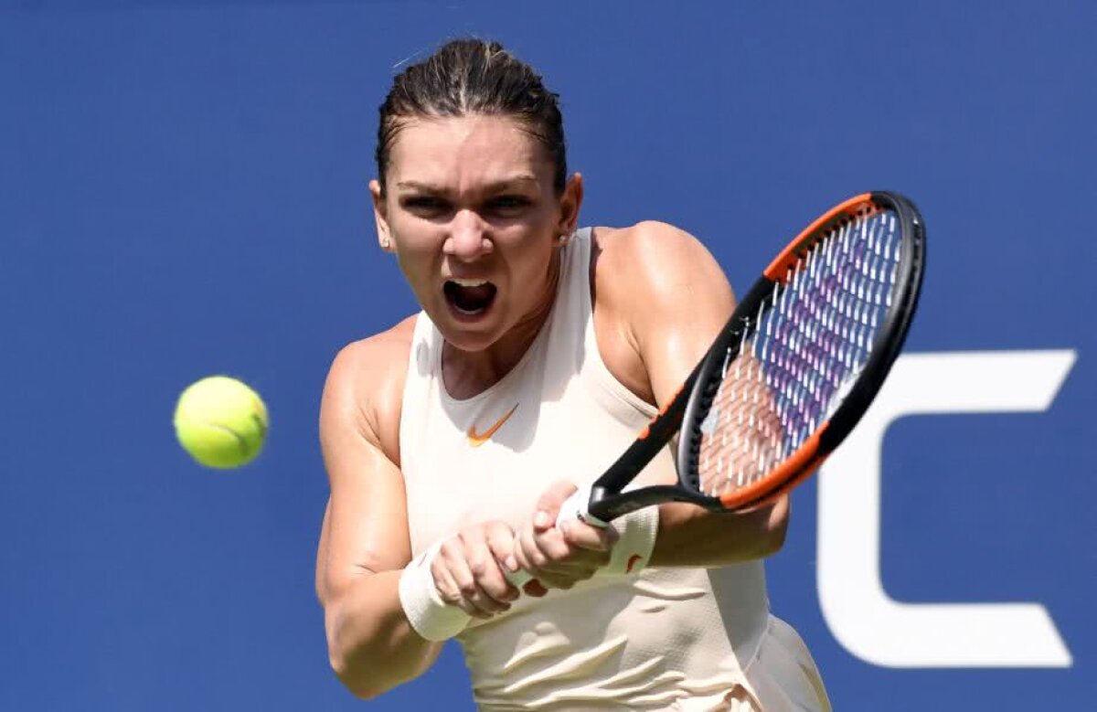 SIMONA HALEP - KAIA KANEPI // FOTO Coșmar sau realitate? Simona Halep, eliminată în primul tur de la US Open după ce a fost masacrată de jocul agresiv al Kaiei Kanepi