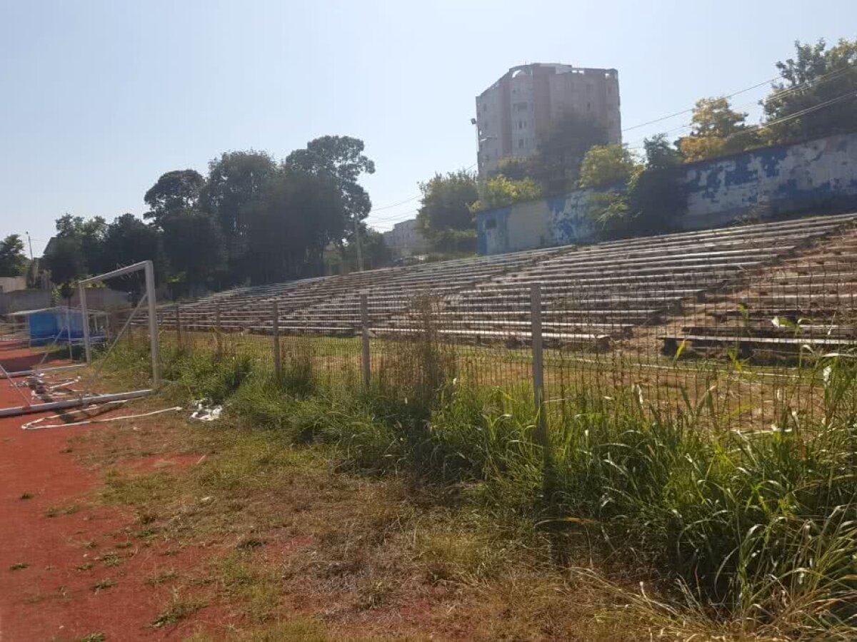  VIDEO+FOTO Ruinele cetății Callatis s-au extins » Imagini incredibile de pe stadionul din Mangalia, acolo unde au jucat Denis Alibec sau Cristi Săpunaru