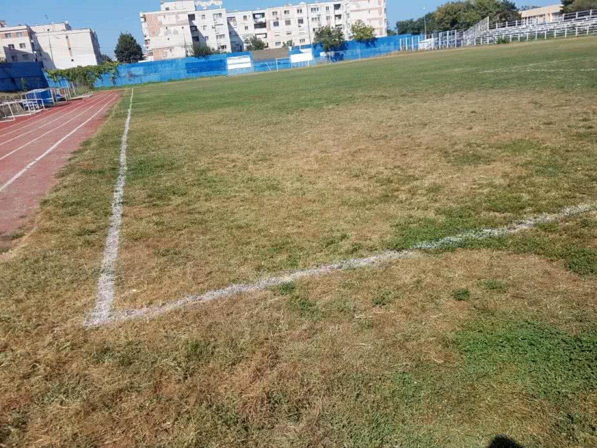  VIDEO+FOTO Ruinele cetății Callatis s-au extins » Imagini incredibile de pe stadionul din Mangalia, acolo unde au jucat Denis Alibec sau Cristi Săpunaru