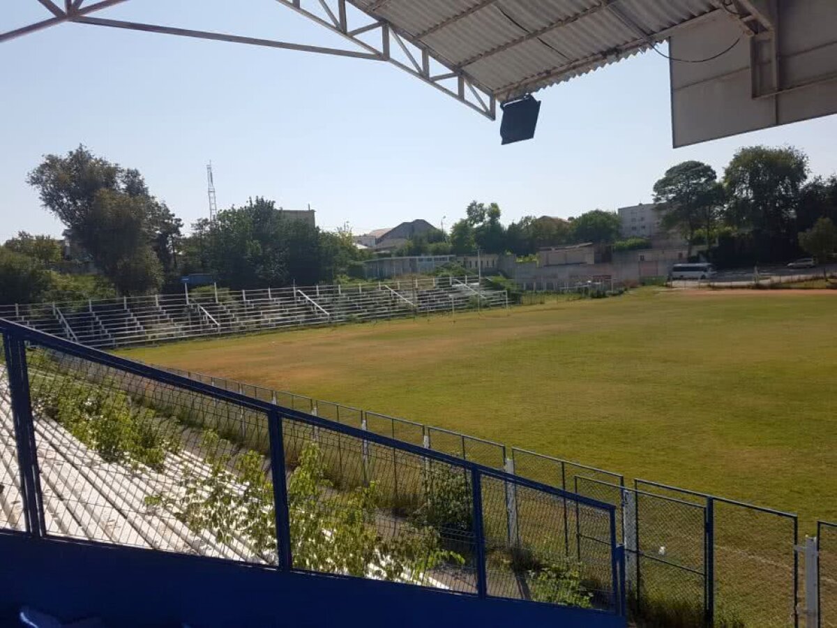  VIDEO+FOTO Ruinele cetății Callatis s-au extins » Imagini incredibile de pe stadionul din Mangalia, acolo unde au jucat Denis Alibec sau Cristi Săpunaru